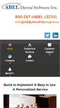 Mobile Screenshot of abeldentalsoftware.com